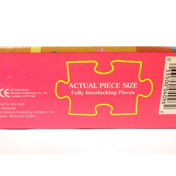 Vintage 1991 Barbie 100 Piece Golden Book Puzzle 11.5x15 Sealed 4096A-1 - Picture 4 of 5